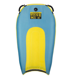 Waimea Bodyboard gonflable Boogie Air PVC Jaune et bleu