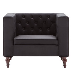 Fauteuil Noir Velours