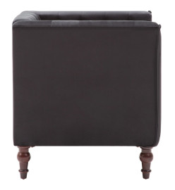 Fauteuil Noir Velours