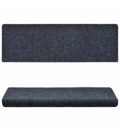 Tapis de marches d'escalier 10 pcs 65x21x4 cm Aiguilleté