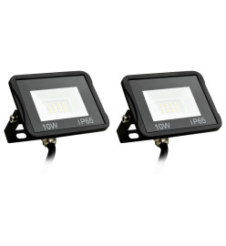 Projecteurs à LED 2 pcs 10 W Blanc froid