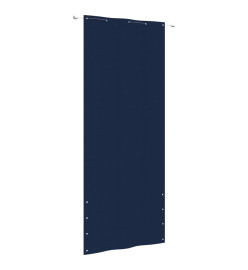 Écran de balcon Bleu 100x240 cm Tissu Oxford