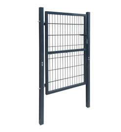 Portillon Acier 106x248 cm Anthracite