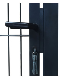 Portillon Acier 106x248 cm Anthracite