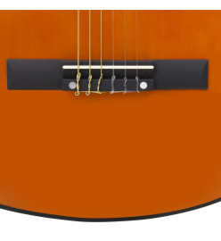 Guitare classique pour débutants 4/4 39" Tilleul