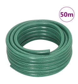 Tuyau d'arrosage vert 0,6" 50 m PVC