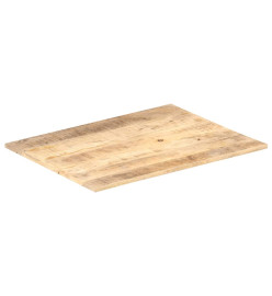 Dessus de table Bois de manguier solide 15-16 mm 70x60 cm