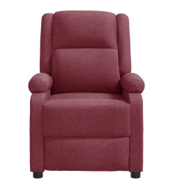 Fauteuil inclinable Rouge bordeaux Tissu