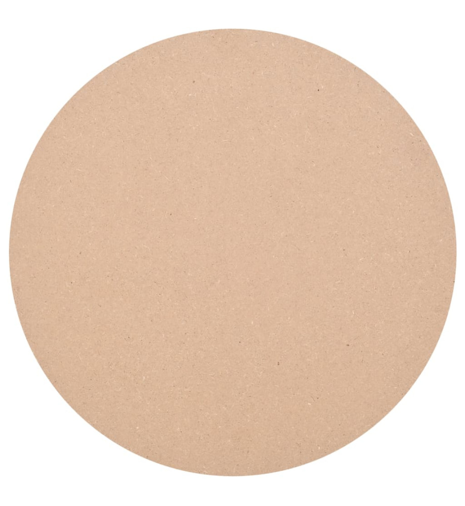 Dessus de table Rond MDF 700 x 18 mm