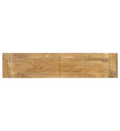 Banc 160x35x45 cm bois massif de manguier