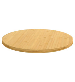 Dessus de table Ø70x2,5 cm bambou