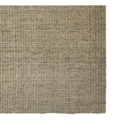 Tapis en sisal pour griffoir taupe 66x150 cm