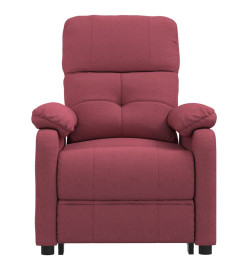 Fauteuil de massage Rouge bordeaux Tissu