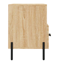 Meuble TV Chêne sonoma 80x36x50 cm Bois d'ingénierie