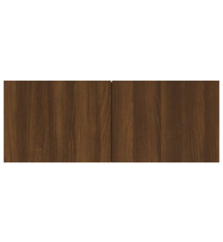 Meubles TV 4 pcs Chêne marron 80x30x30 cm Bois d'ingénierie