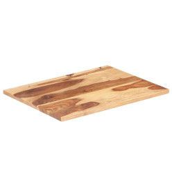 Dessus de table Bois solide 25-27 mm 60x70 cm