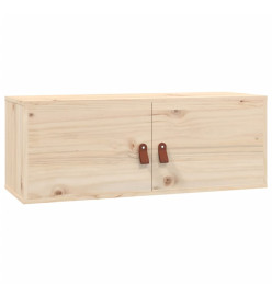 Armoire murale 80x30x30 cm Bois de pin massif