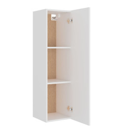 Ensemble de meubles TV 4 pcs Blanc Bois d'ingénierie