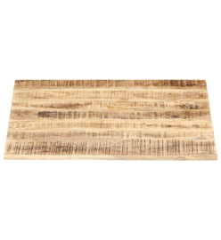 Dessus de table Bois de manguier solide 15-16 mm 80x80 cm