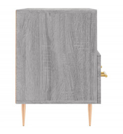 Meuble TV Sonoma gris 80x36x50 cm Bois d'ingénierie