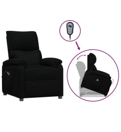 Fauteuil Noir Tissu