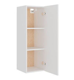 Ensemble de meubles TV 5 pcs Blanc Bois d'ingénierie