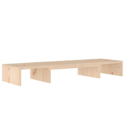 Support de moniteur 80x24x10,5 cm Bois de pin solide