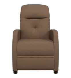 Fauteuil de massage Marron Tissu