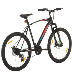 Vélo de montagne 21 vitesses Roues 29 pouces Cadre 53 cm Noir