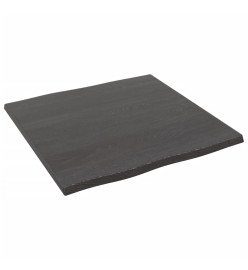 Dessus de table bois chêne massif traité bordure assortie