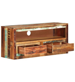 Meuble TV 88x30x40 cm Bois massif de récupération