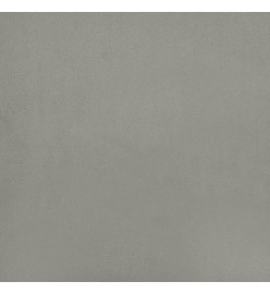 Têtes de lit 4 pcs Gris clair 72x5x78/88 cm Velours