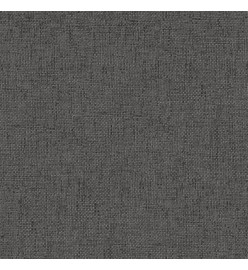 Repose-pied Gris foncé 45x29,5x35 cm Tissu