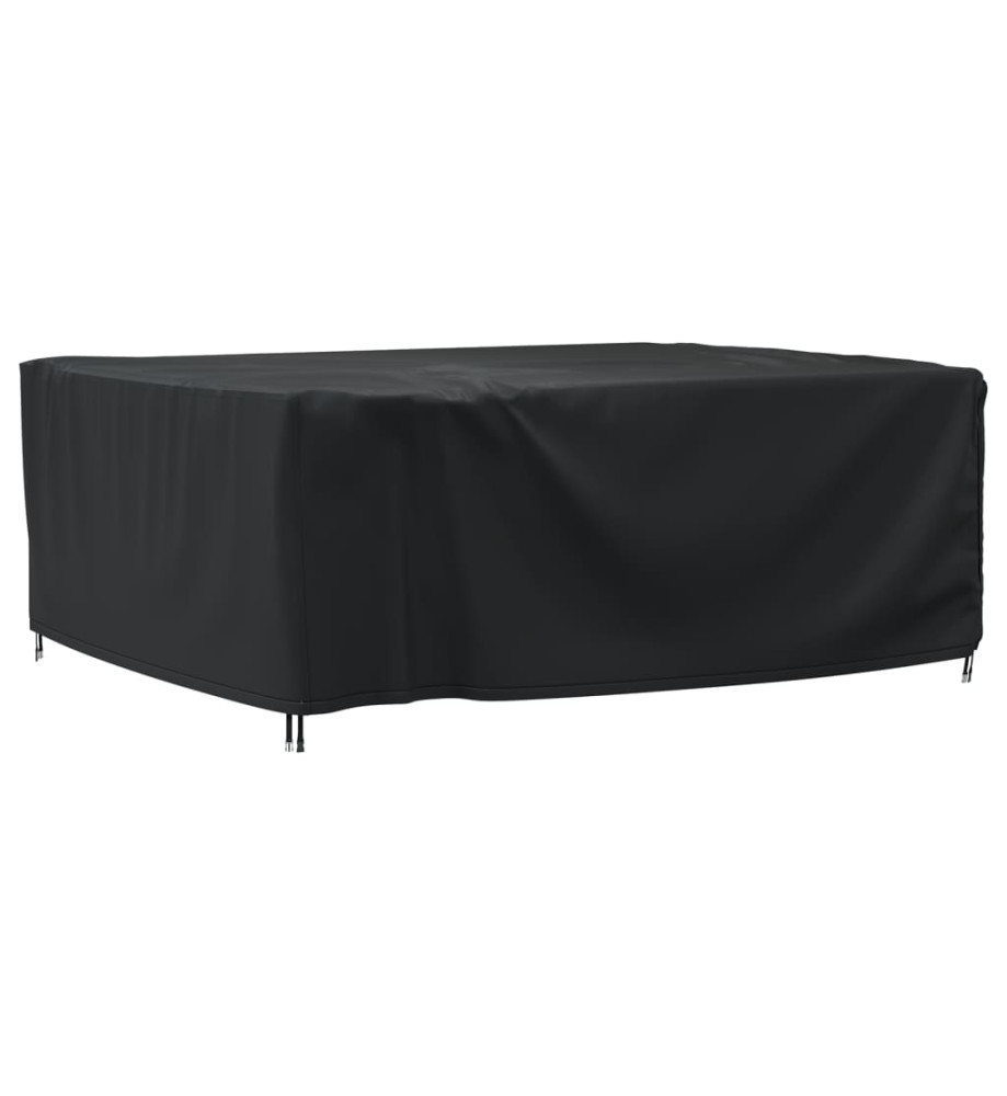 Housse de salon de jardin noir 200x160x70 cm imperméable 420D