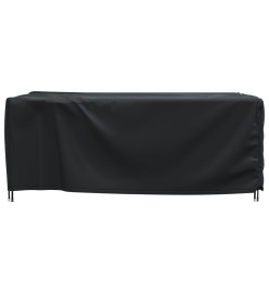 Housse de salon de jardin noir 200x160x70 cm imperméable 420D