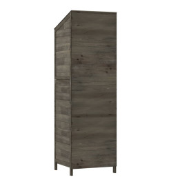 Remise de jardin Anthracite 55x52x174,5 cm Bois de sapin solide