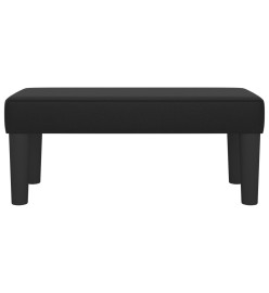 Banc Noir 70x30x30 cm Similicuir