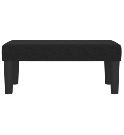 Banc Noir 70x30x30 cm Tissu