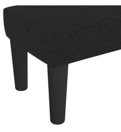 Banc Noir 70x30x30 cm Tissu