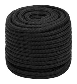 Corde de bateau Noir complet 16 mm 250 m polypropylène