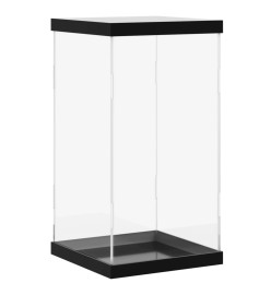 Boîte d'affichage transparente 20x20x38 cm acrylique