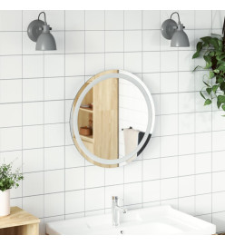 Miroir de salle de bain à LED 50 cm rond