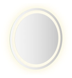 Miroir de salle de bain à LED 50 cm rond