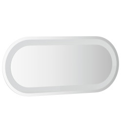 Miroir de salle de bain à LED 70x30 cm ovale