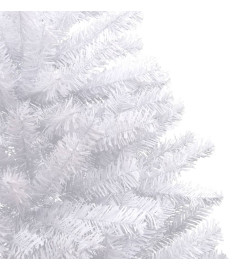 Sapin de Noël artificiel à charnières avec neige floquée 270 cm