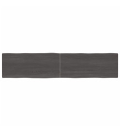 Dessus de table bois chêne massif traité bordure assortie