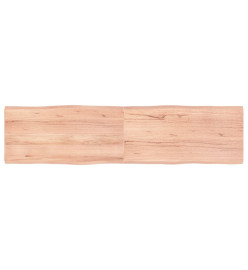 Dessus de table bois chêne massif traité bordure assortie