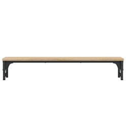 Support de moniteur chêne sonoma 85x23x15,5cm bois d'ingénierie