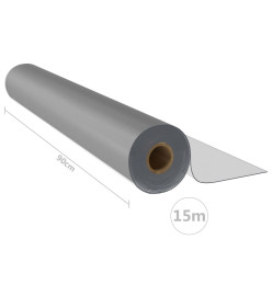 Rouleau mat de protection de table 0,9x15 m 2 mm PVC