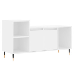 Meuble TV Blanc 100x35x55 cm Bois d'ingénierie